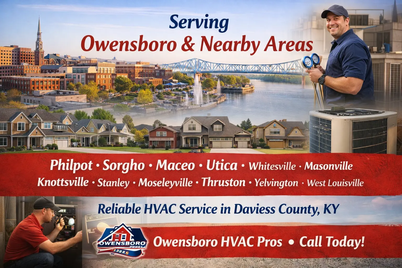 Why choose Owensboro HVAC Pros for hvac in Owensboro
